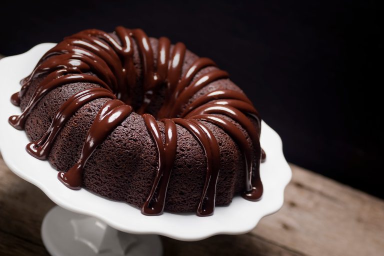 The Best Double Chocolate Chip Bundt Cake