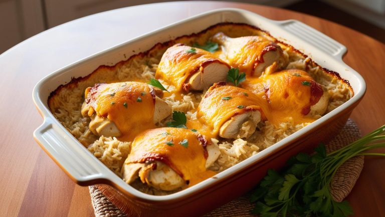 Comfort in a Dish: Baked Chicken and Rice Casserole