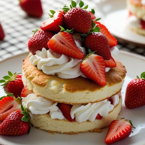 homemade strawberry shortcake