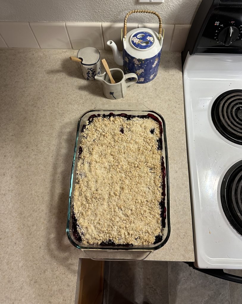 Blueberry Crumble