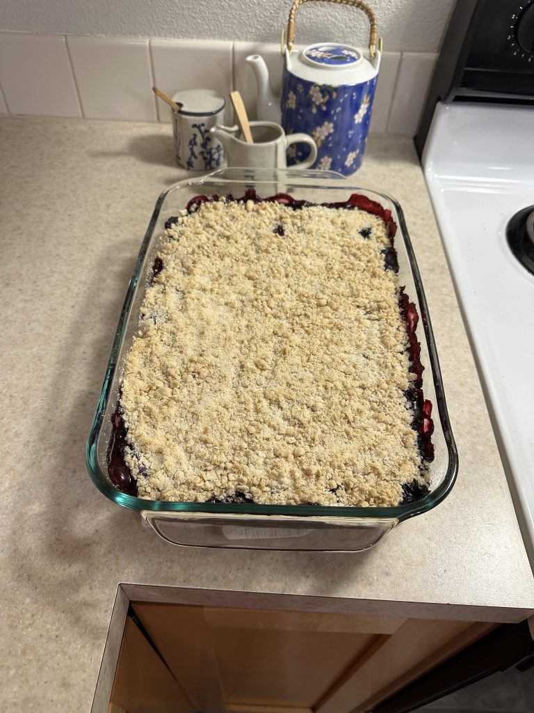 Blueberry Crumble
