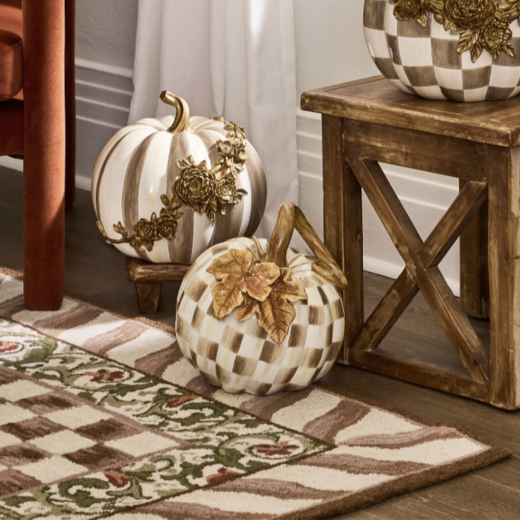 Artful Pumpkins with Designer Flair