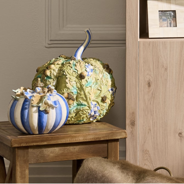 Artful Pumpkins with Designer Flair